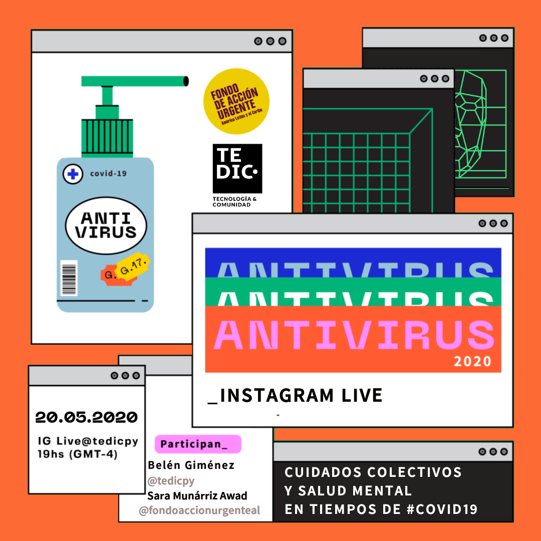 IG Live serie Antivirus – Cuidados colectivos y salud mental en tiempos de COVID19